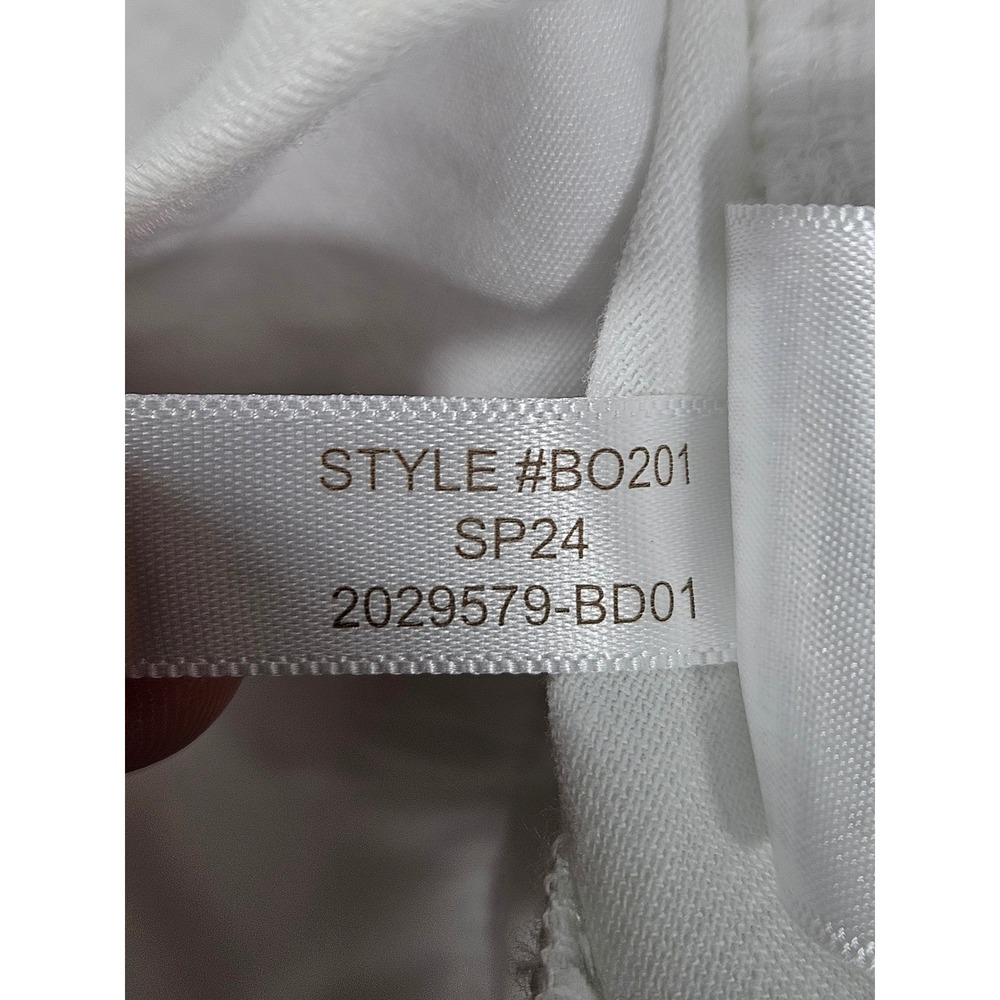 J.Crew Womens White Chino Shorts Size 8 Cotton BO201 SP24 - Picture 8 of 10
